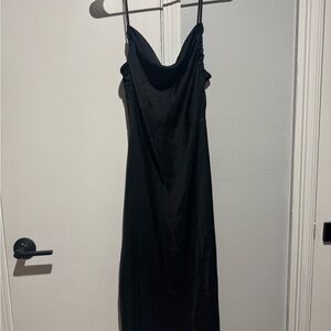 Zara Black Strapless Dress